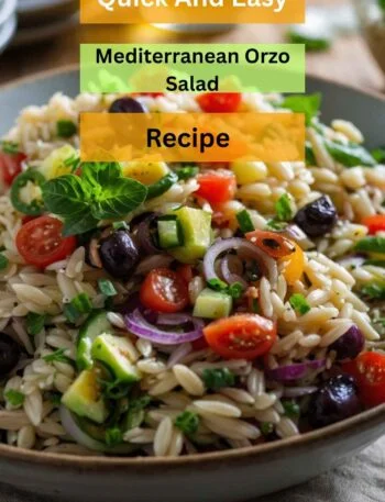Mediterranean Orzo Salad