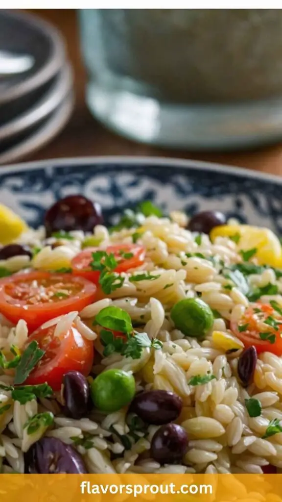 Mediterranean Orzo Salad Recipe