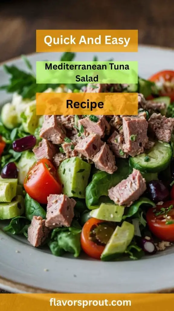 Mediterranean Tuna Salad