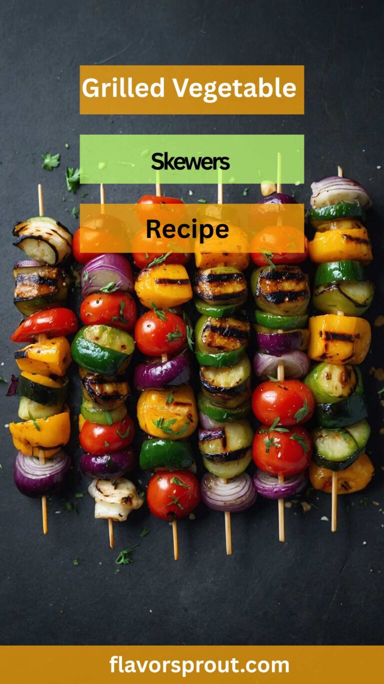 Grilled Vegetable Skewers – Flavor Sprout