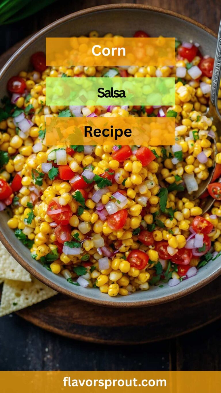 Corn Salsa – Flavor Sprout