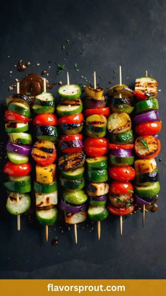 Grilled Vegetable Skewers Recipe