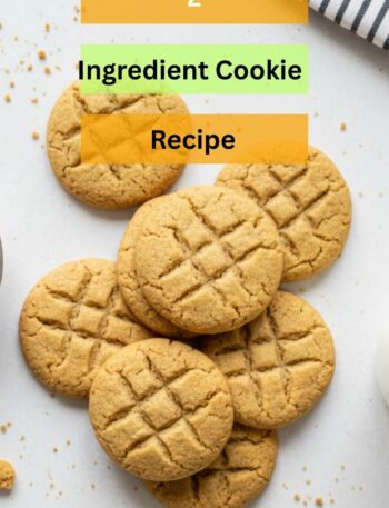 2 Ingredient Cookie Recipe
