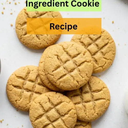 2 Ingredient Cookie Recipe