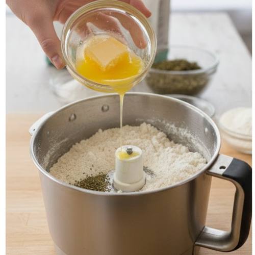 Step 3: Add the Melted Butter