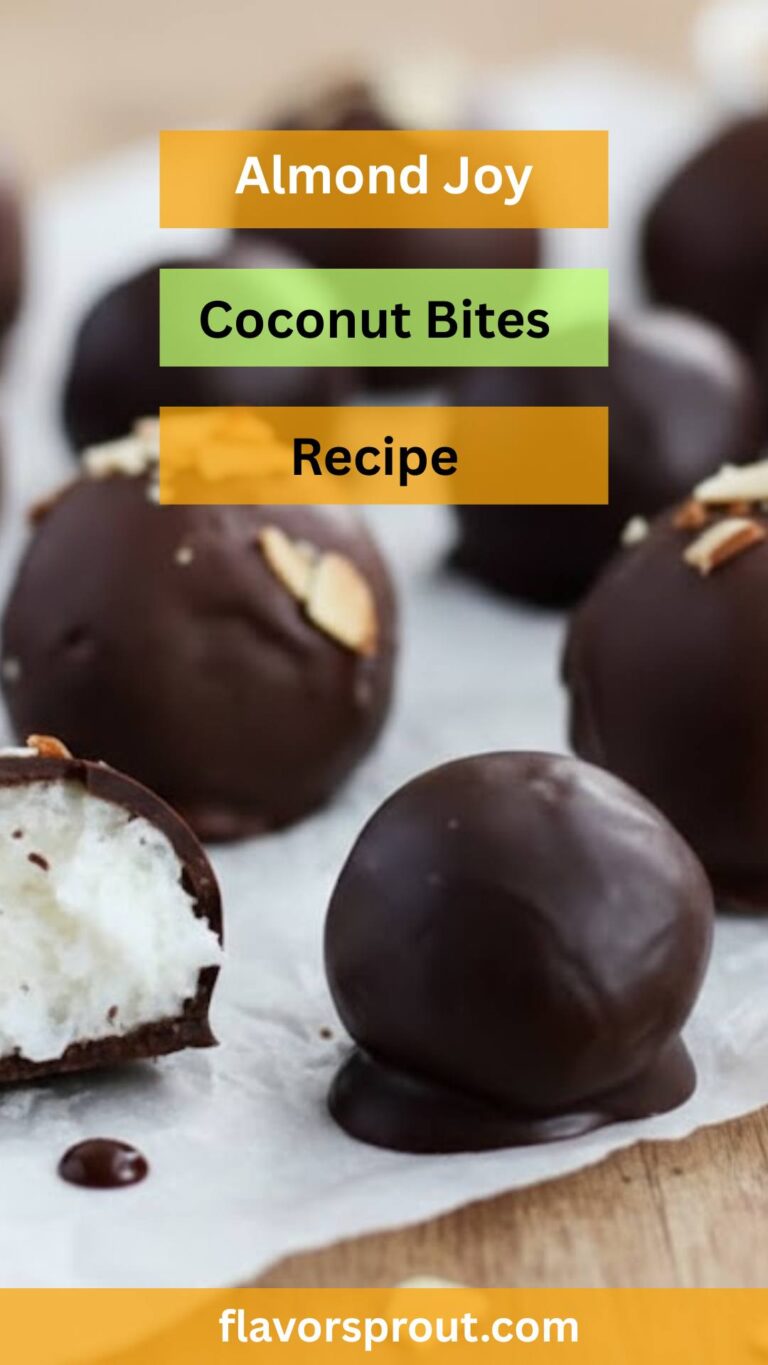 Almond Joy Coconut Bites Recipe - Flavor Sprout