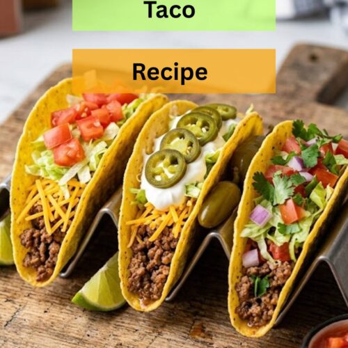 American Taco Recipe