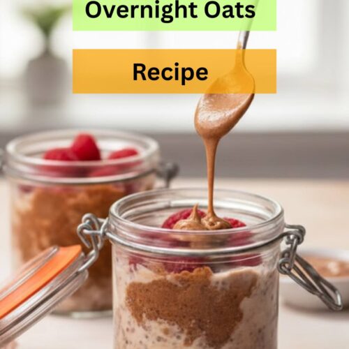 Almond Butter Overnight Oats Recipe