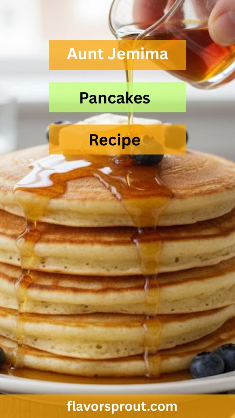 Aunt Jemima Pancakes Recipe – Flavor Sprout