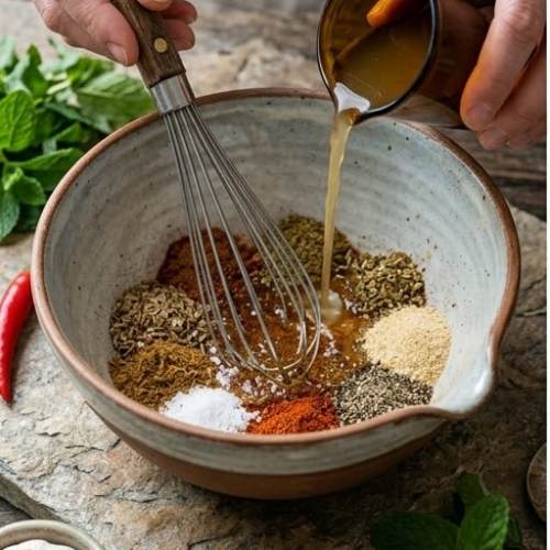 Step 1: Prepare the Taco Seasoning Step 1: Prepare the Taco Seasoning