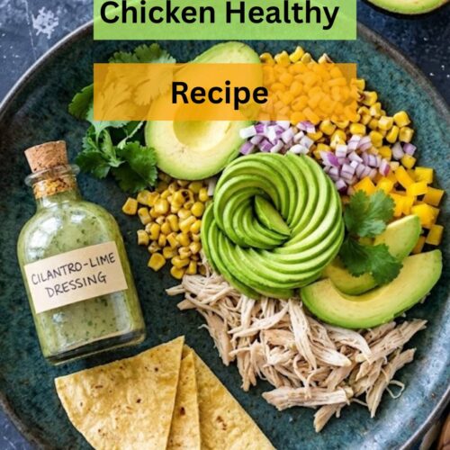 Avocado Chicken Healthy Recipe