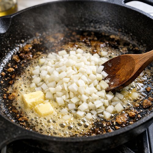 Step 4: Build Your Creamy Cajun Sauce