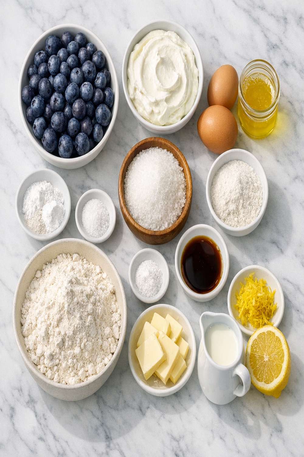 Blueberry Loaf With Yogurt Recipe ingredients