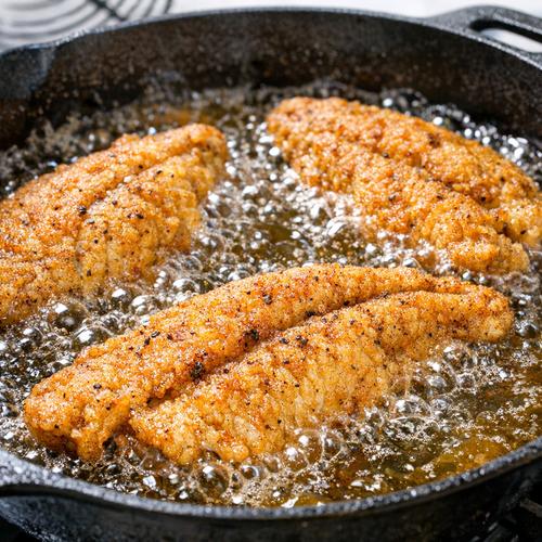 Step 5: Fry Until Golden and Crispy