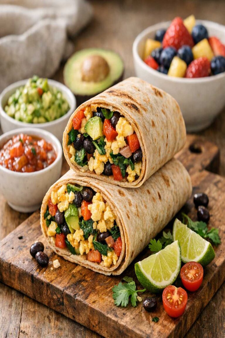 Healthy Breakfast Burrito Recipe